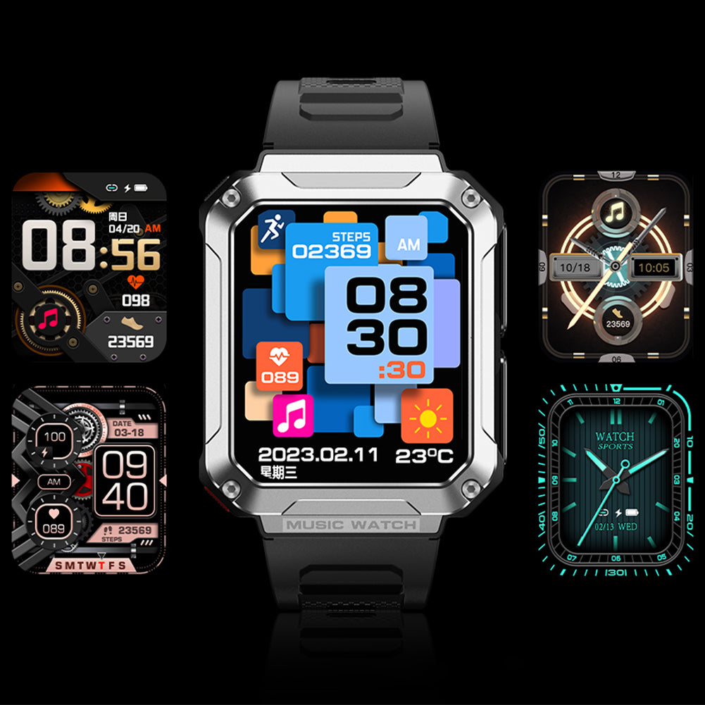 New T93 Smart Watch 3 In 1 TWS Earphones Large Memory Bluetooth Call